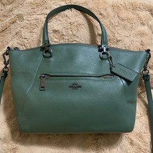 Olive Green Coach Prairie Satchel Purse